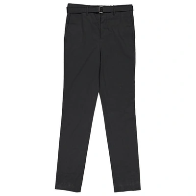 Pre-owned Miu Miu Chino Pants In Black