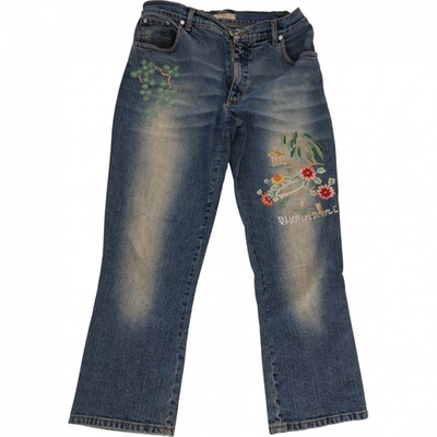 Pre-owned Blumarine Denim - Jeans Jeans In Other