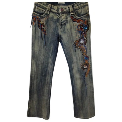 Pre-owned Pinko Straight Jeans In Other