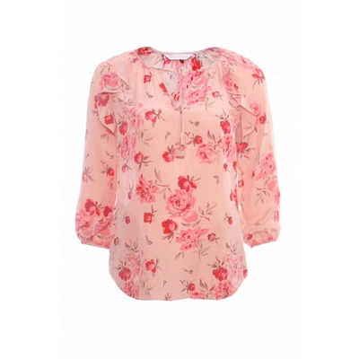 Pre-owned Rebecca Taylor Silk Blouse In Pink