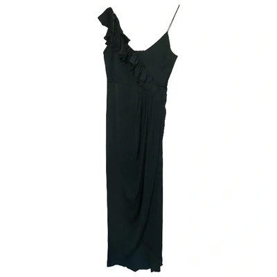 Pre-owned Shona Joy Maxi Dress In Green