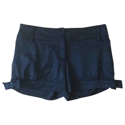 Pre-owned Patrizia Pepe Black Cotton Shorts