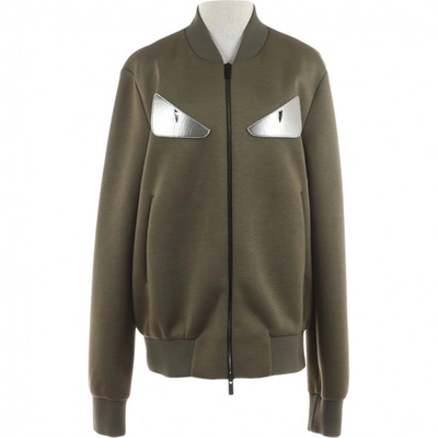 Pre-owned Fendi Green Cotton Jacket
