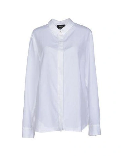 Jeckerson Solid Colour Shirts & Blouses In White