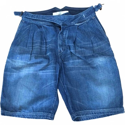 Pre-owned Mauro Grifoni Blue Denim - Jeans Shorts