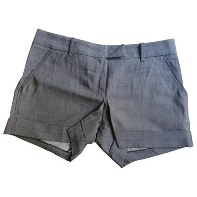 Pre-owned Barbara Bui Grey Wool Shorts
