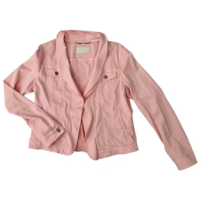 Pre-owned Marc Cain Short Vest In Pink