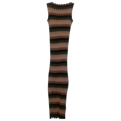 Pre-owned Roberto Collina Mid-length Dress In Brown