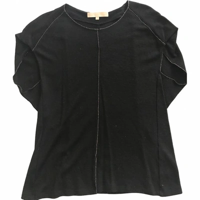 Pre-owned Vanessa Bruno Wool T-shirt In Black