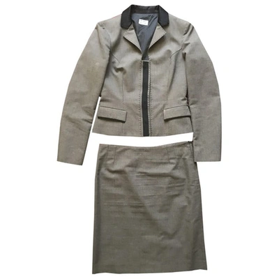Pre-owned Philosophy Di Alberta Ferretti Skirt Suit In Grey