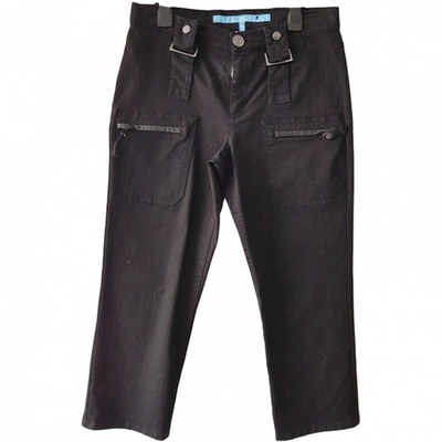 Pre-owned Escada Short Pants In Black