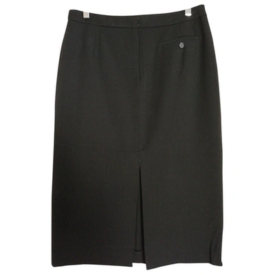 Pre-owned Max Mara Mid-length Skirt In Black