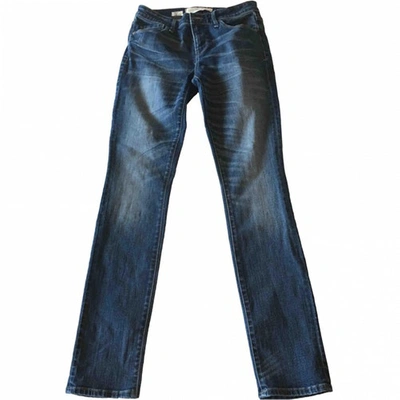 Pre-owned Marc By Marc Jacobs Straight Pants In Blue