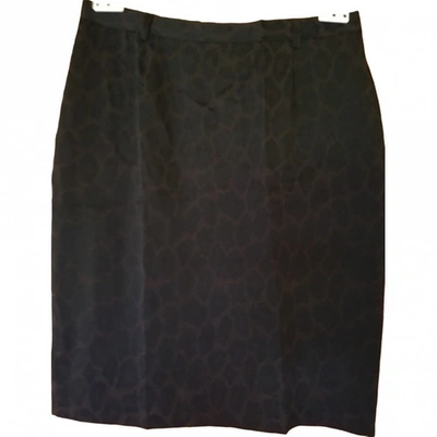 Pre-owned Gerard Darel Mid-length Skirt In Brown