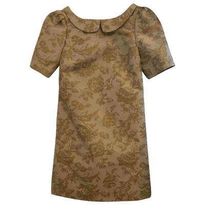 Pre-owned Blumarine Mid-length Dress In Gold