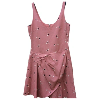 Pre-owned Emporio Armani Mini Dress In Pink