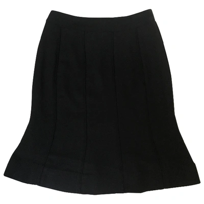 Pre-owned Chanel Mid-length Skirt In Black