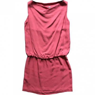 Pre-owned P.a.r.o.s.h Mini Dress In Pink