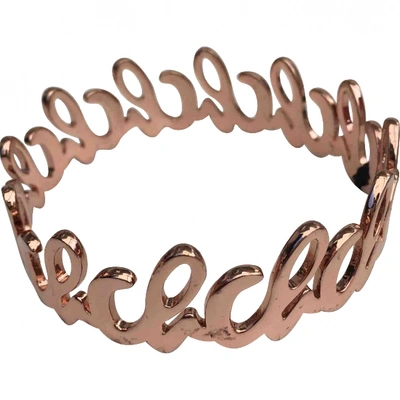 Pre-owned Carolina Herrera Metal Bracelet