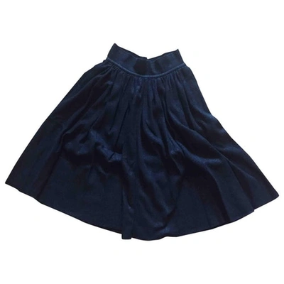 Pre-owned Chanel Linen Skirt