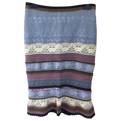 Pre-owned Tocca Mid-length Skirt In Multicolour