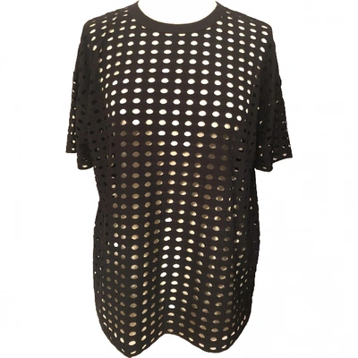 Pre-owned Alexander Wang T Black Polyester Top