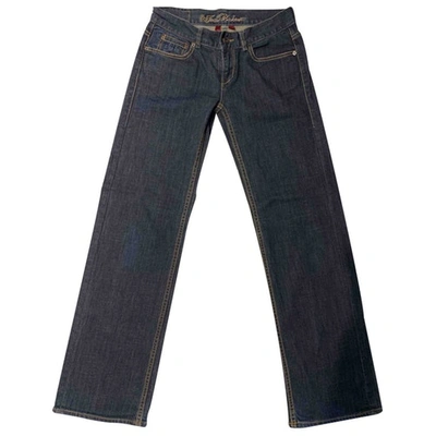 Pre-owned Ted Baker Blue Denim - Jeans Jeans