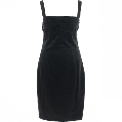 Pre-owned Iceberg Mini Dress In Black