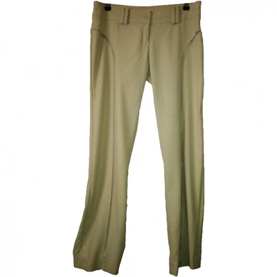 Pre-owned Patrizia Pepe Straight Pants In Other