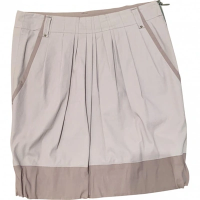 Pre-owned Brunello Cucinelli Mini Skirt In Pink