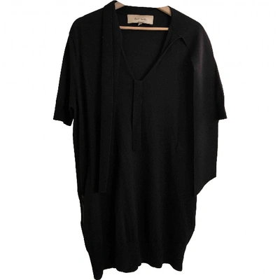 Pre-owned Paul Smith Wool Mid-length Dress In Black