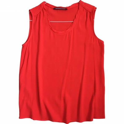 Pre-owned Comptoir Des Cotonniers Vest In Red