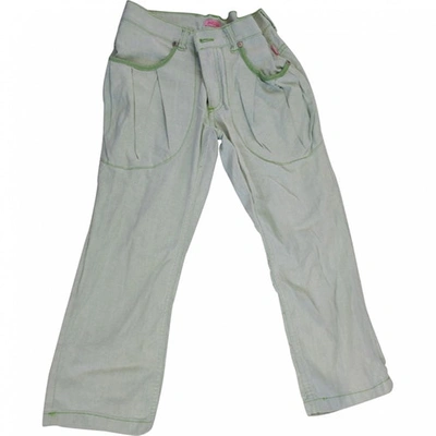 Pre-owned Roberto Cavalli Short Pants In Green