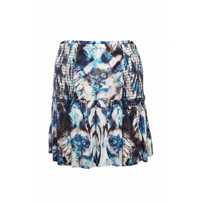 Pre-owned Iro Mid-length Skirt In Blue