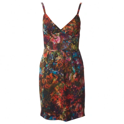 Pre-owned Erdem Mini Dress In Multicolour