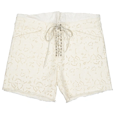 Pre-owned Isabel Marant Ecru Cotton Shorts