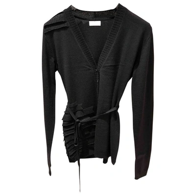 Pre-owned Malo Cashmere Cardigan In Black