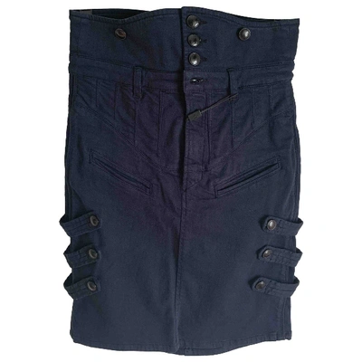 Pre-owned Isabel Marant Mid-length Skirt In Blue