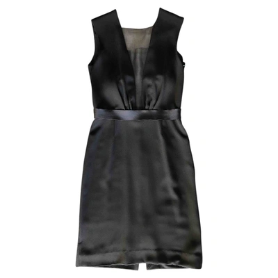 Pre-owned Dior Mid-length Dress In Black