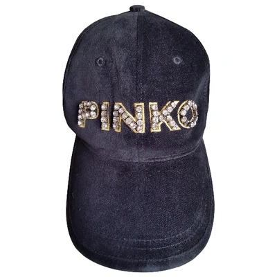 Pre-owned Pinko Cap In Black