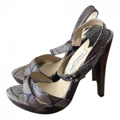 Pre-owned Jimmy Choo Cloth Sandals