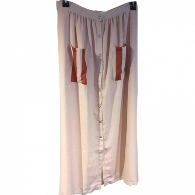 Pre-owned Albertine Pink Skirt