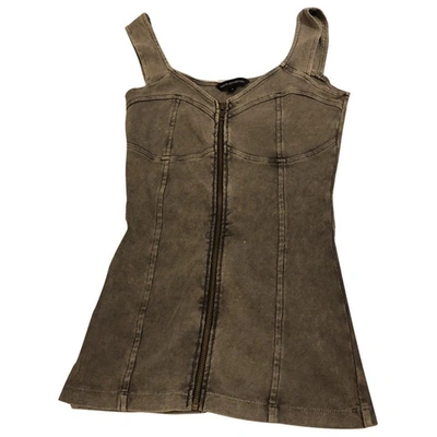 Pre-owned French Connection Corset In Grey