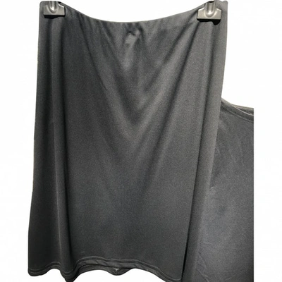 Pre-owned Max Mara Mid-length Skirt In Black