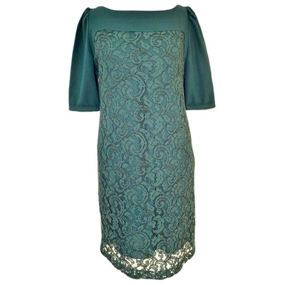 Pre-owned Hoss Intropia Mid-length Dress In Green