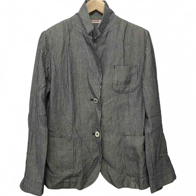 Pre-owned Lancel Suit Jacket In Grey
