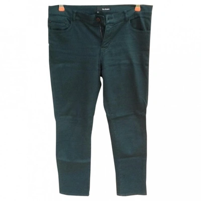 Pre-owned The Kooples Jeans In Green