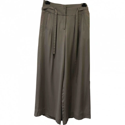 Pre-owned Hoss Intropia Trousers In Beige