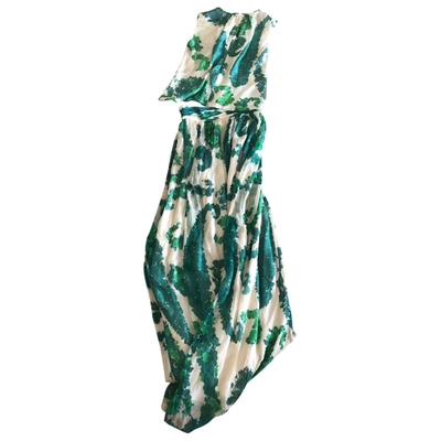 Pre-owned Giambattista Valli Multicolour Silk Dress
