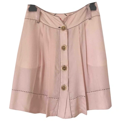 Pre-owned Hugo Boss Skirt In Pink